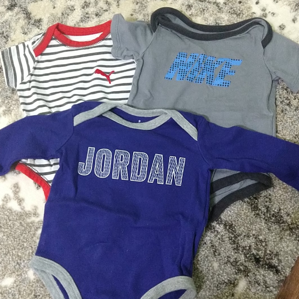 Baby boy athletic bundle. Nike. Jordan. Puma.